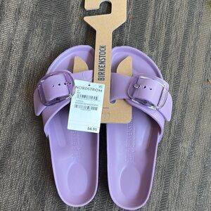 Birkenstock madrid Big Buckle mauve Slides 37